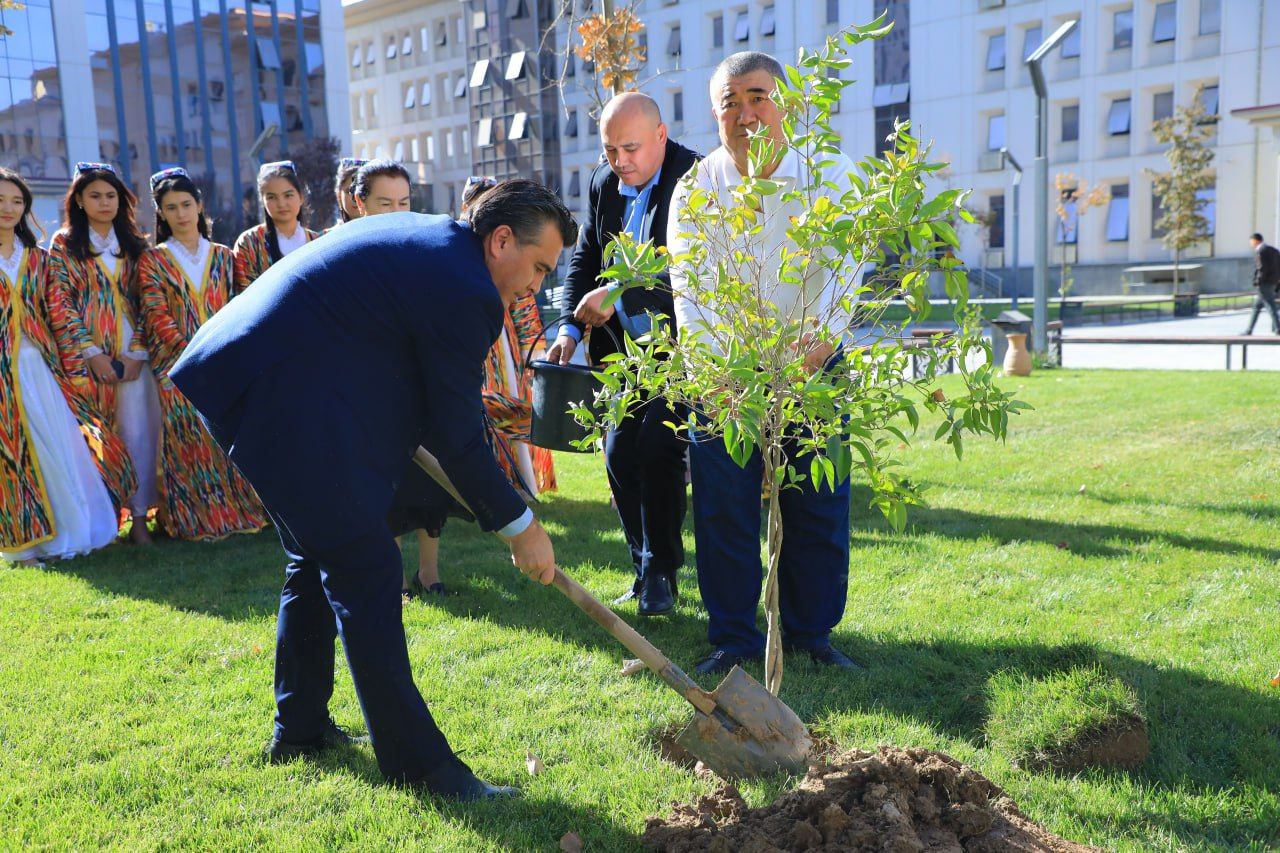 Toshkent arxitektura-qurilish universitetida "Maʼrifat ulashib" loyihasi doirasida ijodiy uchrashuv boʻlib oʻtdi
